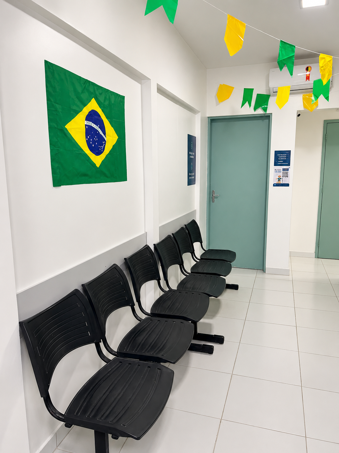 Sala de espera da Fonoclin
